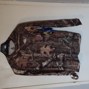 NWT Starter x Mossy Oak Forest Camo Tee